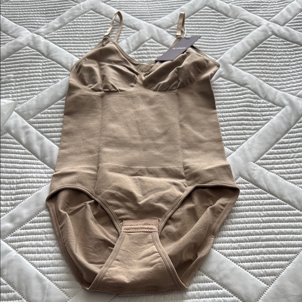Women's Tan Bodysuit